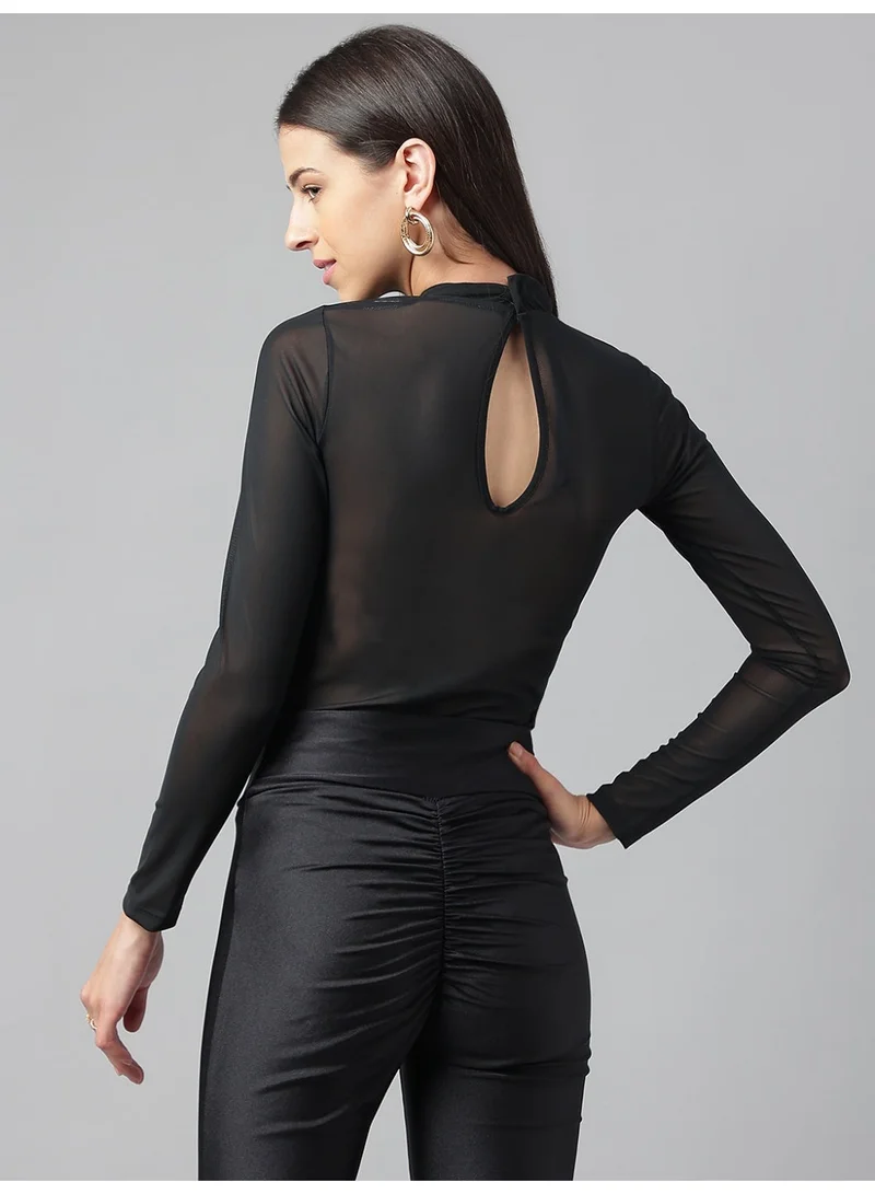 Ohsofly  Women’s Bodysuit – Stylish Comfortable Everyday Wear | Trendy Slim Fit One Piece for Casual Outfits, Layering, Office, Party & Travel Fashion for Women | Best Price UAE